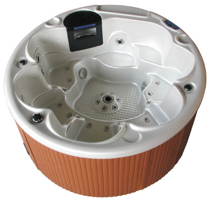 Hot Spring Large Outdoor 6 Seats Round Whirlpool Acrylic Massage Spa Tubs for Garden