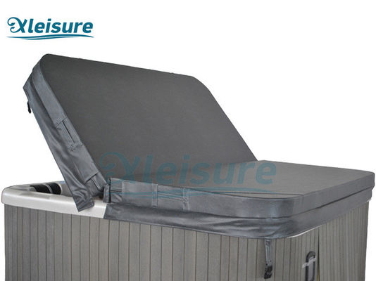 CE Vinyl Flexibly Custom-made Cover Graphite Rectangle Spa Topside Cover For Acrylic Spa