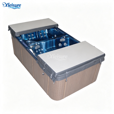 Factory Custom Soft Hot Tub Insulated Cover Dustproof Waterproof Thermal Spa Lid for Portable Inflatable Massage Bathtub