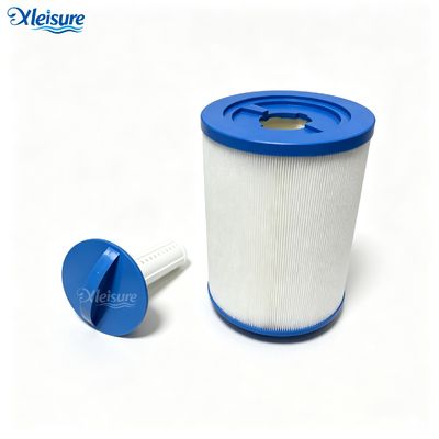6CH 940 Spa Pool Filter with Built in Chlorine Tablet Feeder Dispenser, Replacement Filter for Swimming Pool Hot Tub