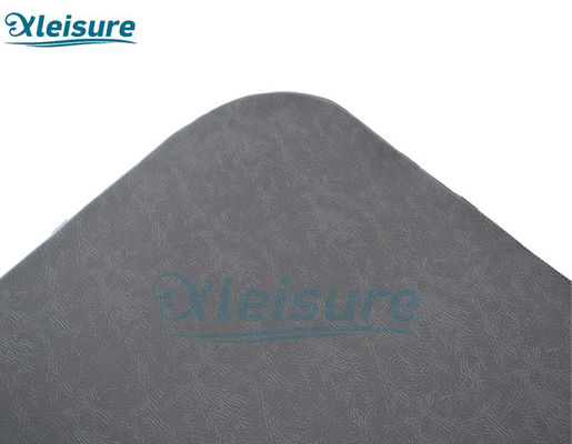 CE Vinyl Flexibly Custom-made Cover Graphite Rectangle Spa Topside Cover For Acrylic Spa