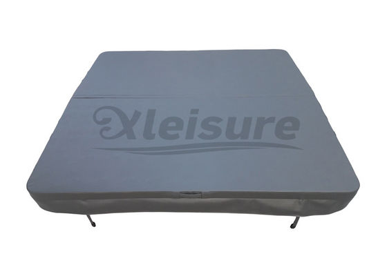 Grey Rectangle Flexibly Customized Vinyl Spa Cover For Balboa Hot Tub