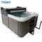 Collapsible Customized Shade Outdoor Spa Cover For Balboa Hot Tub In Charcoal