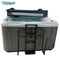 Collapsible Customized Shade Outdoor Spa Cover For Balboa Hot Tub In Charcoal